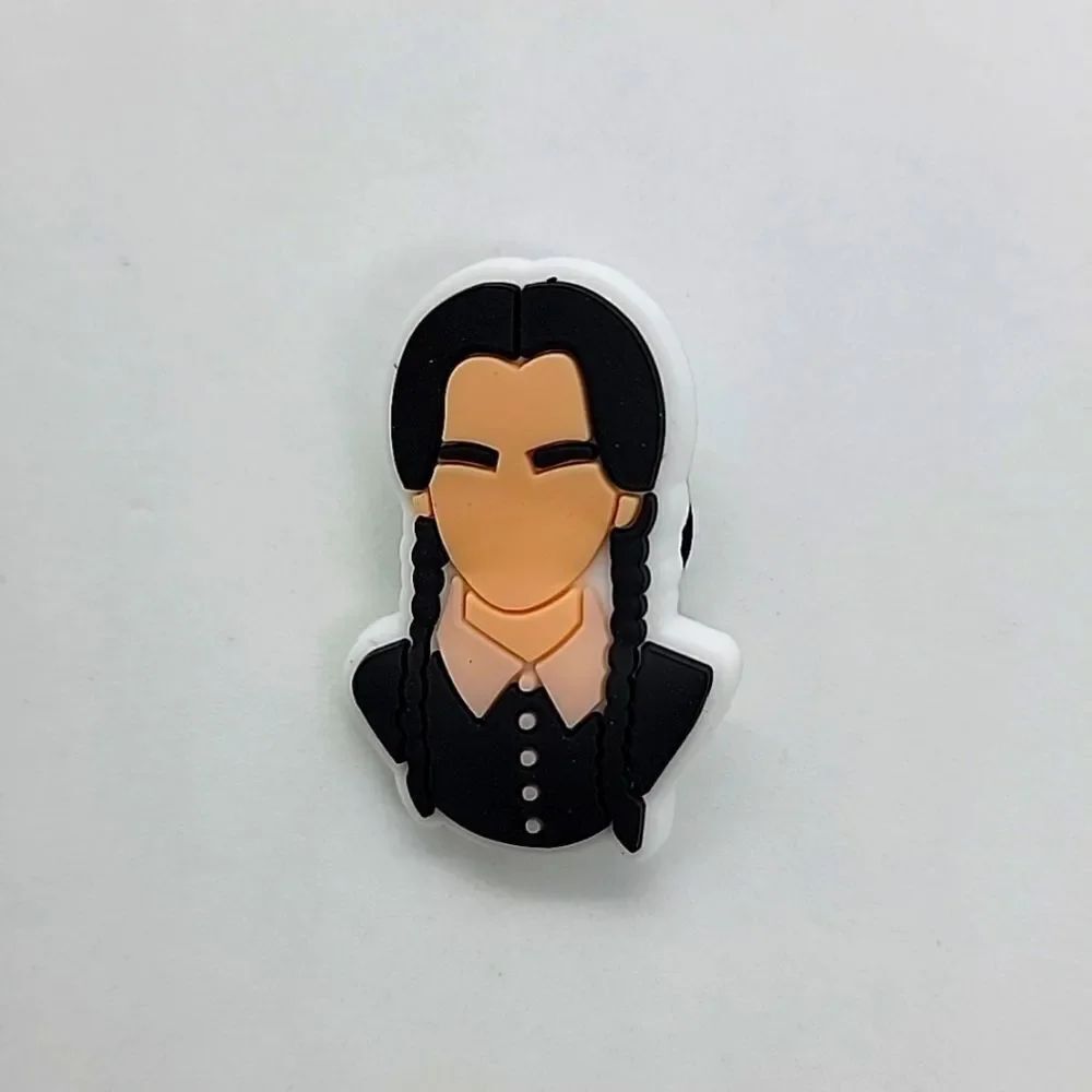 🎈5/$10🎈 PATCHES..CROC CHARMS.. Wednesday Adams..